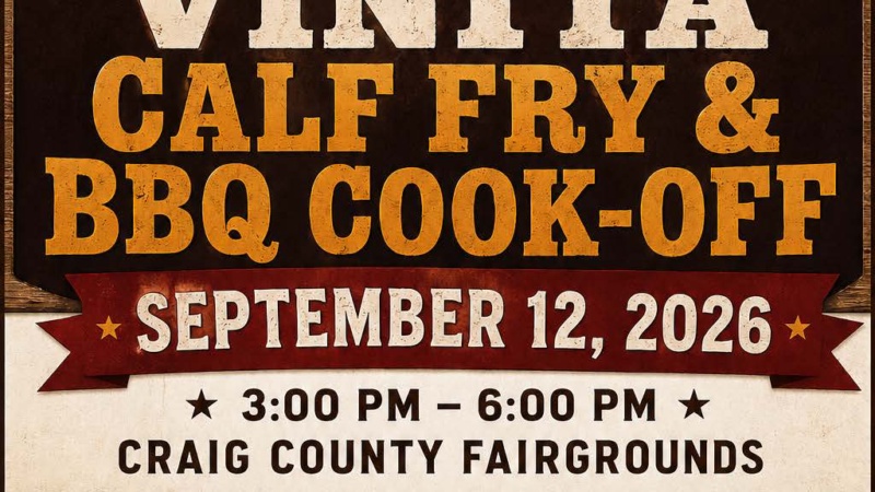 Special Edition Newsletter - 2026 Vinita Calf Fry & BBQ Cook-Off Save the Date !!!